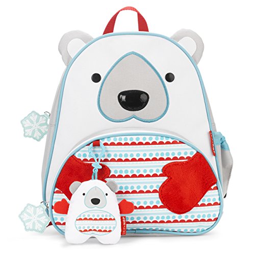 史低價！Skip Hop Zoo Winter Backpack 北極熊書包，原價$24.00，現僅售$14.36