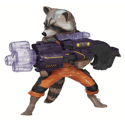 Marvel Guardians of The Galaxy Big Blastin' Rocket Raccoon Figure, 10 Inch, only $8.77