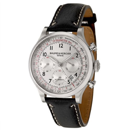閃購：新低！Baume and Mercier 名士卡普藍男款瑞士計時自動腕錶MOA10005  原價$4,350.00  現特價只要$1,848.75(58%off)包郵