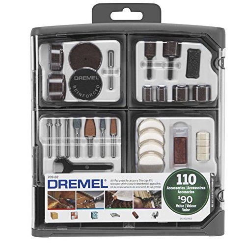 白菜！Dremel 琢美709-02电动工具附件110件套装，原价$30.00，现仅售$9.88 