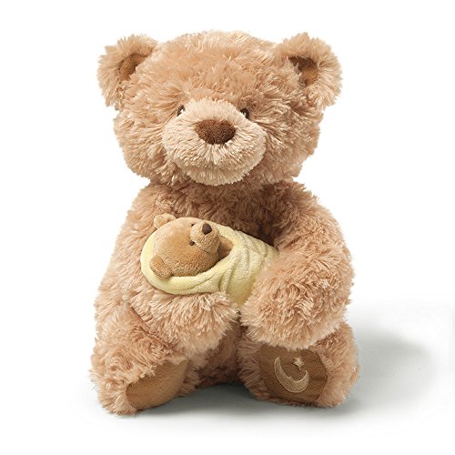Gund 唱歌的泰迪熊媽媽和小熊仔，原價$39.99，現僅售$18.50