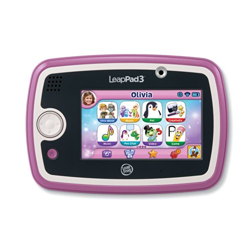 LeapFrog LeapPad3 Kids' Learning Tablet, Pink, only $48.29 , free shipping