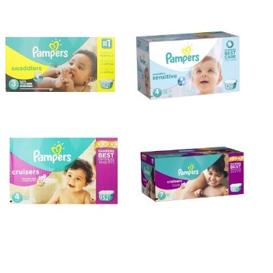Amazon Mom會員獨享！送$15 Amazon 禮卡！ 整箱購買指定Pampers幫寶適尿不濕片即可獲得。需使用折扣碼！