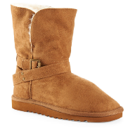 aeropostale womens faux suede buckle core boot $9.00