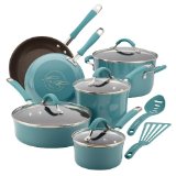Rachael Ray Cucina Porcelain Enamel Nonstick 12-Piece Cookware Set $88.02 FREE Shipping