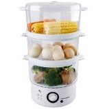 Ovente FS53W 3-Layer Electric Food Steamer, White $19.99 FREE Shipping on orders over $49