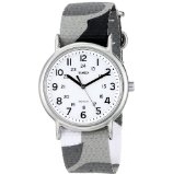 Timex Unisex T2P366 Weekender Gray Camo Slip-Thru Nylon Strap Watch $22.99 FREE Shipping on orders over $49