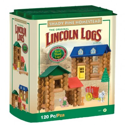史低价！Lincoln Logs Shady Pine家园，原价$39.99，现仅售$21.99！