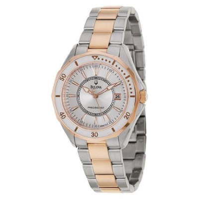 Bulova Women's 98M113 WINTER PARK Two Bone Bracelet Watch, only $126.11, free shipping