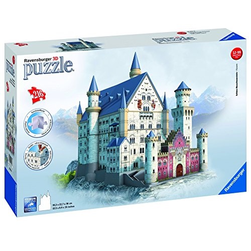Ravensburger Neuschwanstein 3D Puzzle (216-Piece) , only $15.48
