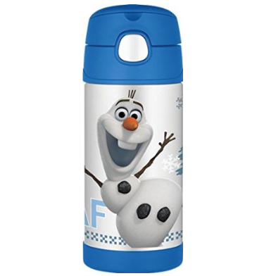 Amazon-Thermos 12 Ounce Funtainer Bottle, Olaf, only $10.70