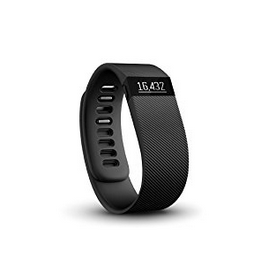 Amazon-Fitbit Charge Wireless Activity Wristband, Black, Large $101.97