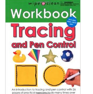 Wipe Clean Workbook Tracing and Pen Control (Wipe Clean Workbooks), Only $4.99