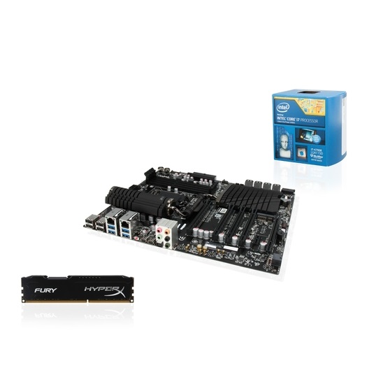 Newegg黑五热身！ Intel Core i7-4790K + EVGA Z97 主板+ HyperX Fury Black Series 8GB RAM内存套餐，原价$789.97，现仅售$569.99，免运费