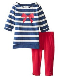 美国著名品牌Nautica for Baby Girls多款衣物半价甚至更低！原价$46.50的，现价只需$19.99