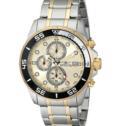 Invicta Men's 17014SYB Specialty Analog Display Japanese Quartz Two Tone Watch  $131.99(91%off)