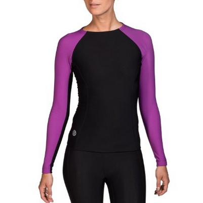 SKINS Women's Thermal Compression Long Sleeve Top with Round Neck $51.56 (53%off)