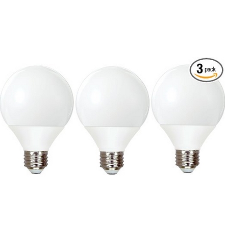 GE Lighting 85392 Smart CFL 11瓦（可替換成40瓦）500流明柔白光燈泡，3個 點coupon后$9.69 