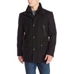 Kenneth Cole New York Men's Wool-Blend Coat with Front-Zip Bib $19.14 FREE Shipping on orders over $25