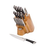 Chicago Cutlery 1119644 Fusion Forged 18-Piece Knife Block Set, Stainless Steel $71.25 FREE Shipping