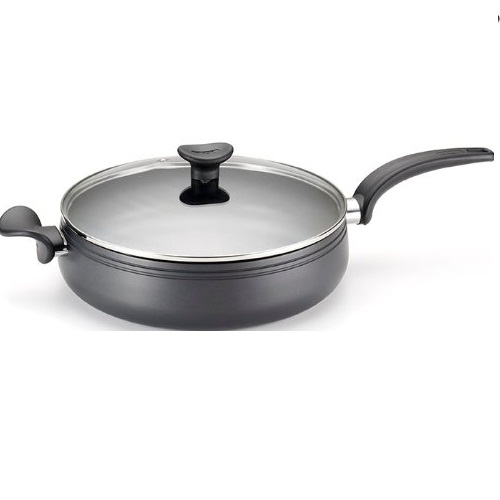 T-fal C92582 Matisse Hard Anodized Nonstick Saute Pan, 5-Quart, Black, only $36.34, free shipping after clipping coupon
