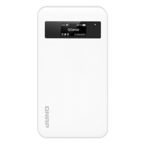 史低！QNAP QGenie 7合1移动NAS，个人云3000毫安充电宝，现仅$105.15免运费！