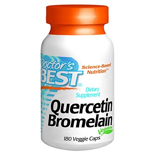 Doctor's Best Quercetin/Bromelain, 180 county, only  $14.56, free shipping after using Subscribe and Save service
