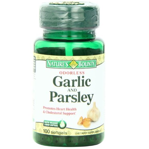 Nature's Bounty Odorless Garlic and Parsley, 100 Softgels, only $2.58, free shipping after clipping coupon and using Subscribe and Save service