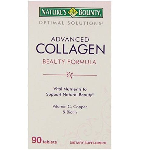 Nature's Bounty Advanced Collagen Tablets, 90-Count, only $3.93, free shipping after clipping the coupon and using Subscribe and Save service