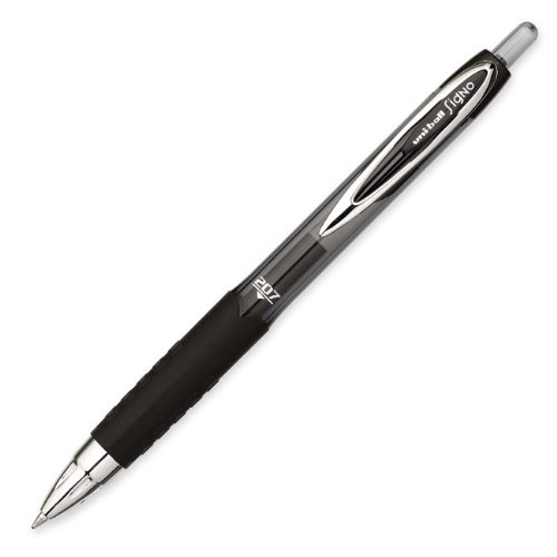 史低价！uni-ball 黑色圆珠笔，中等粗细笔尖，12支装，原价$27.49，现仅售$8.55，免运费