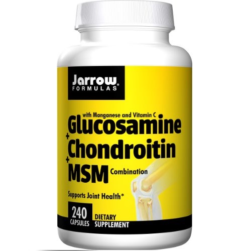 Jarrow Formulas Glucosamine and Chondroitin and MSM, 240 Capsules, only $15.86, free shipping after using SS