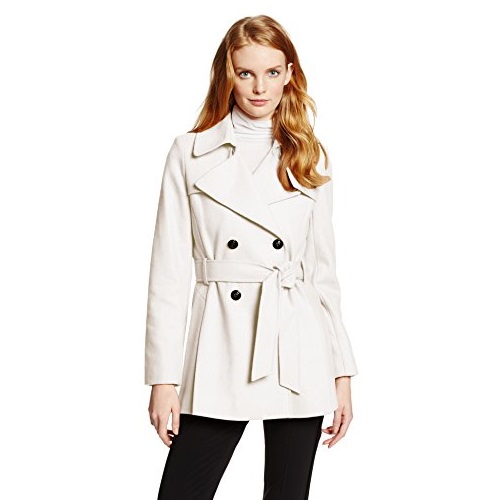 Via Spiga Women's Belted Wool-Blend Trench Coat, only $51.96, free shipping using coupon code