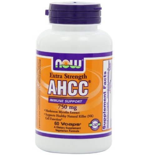 NOW Foods AHCC 750mg Xtra Strength, 60 Vcaps by Now Foods,only $62.22, free shipping