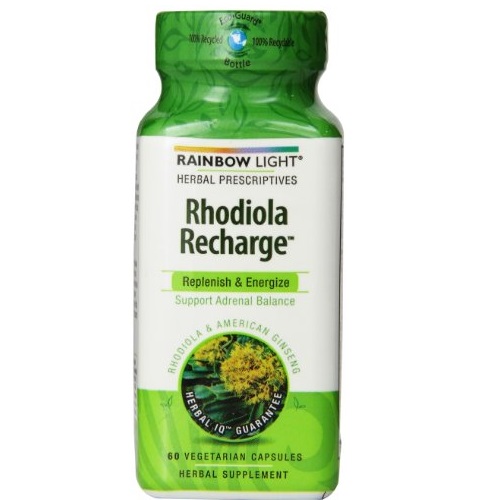 Rainbow Light Herbal Prescriptives Rhodiola Recharge Capsules, 60 Count, only  $13.47, free shipping