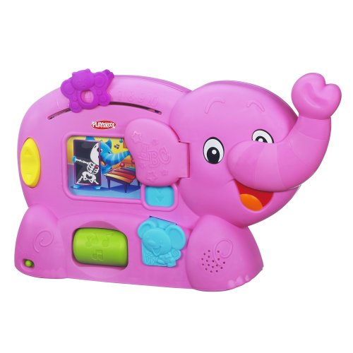 史低！Playskool Learnimals ABC冒险粉红大象玩具，原价$32.99，现仅$14.98！