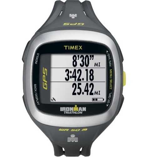 Timex 天美时 T5K745F5 Ironman Run Trainer 2.0 升级版GPS运动手表，原价$279.95，现仅售$130.24，免运费