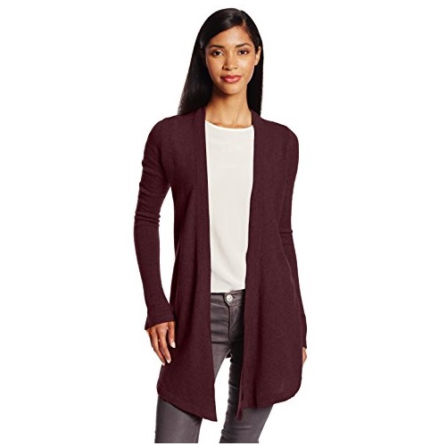 Christopher Fischer Women's 100% Cashmere Open-Front Cardigan Sweater, only $64.40, free shipping after using coupon code 
