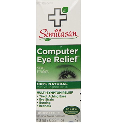 Similasan Computer Eye Relief Eye Drops, 0.33 Fluid Ounce,only $5.59
