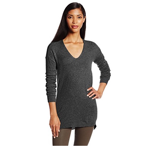 Christopher Fischer Women's 100% Cashmere V-Neck Tunic Sweater, only $40.02 , free shipping