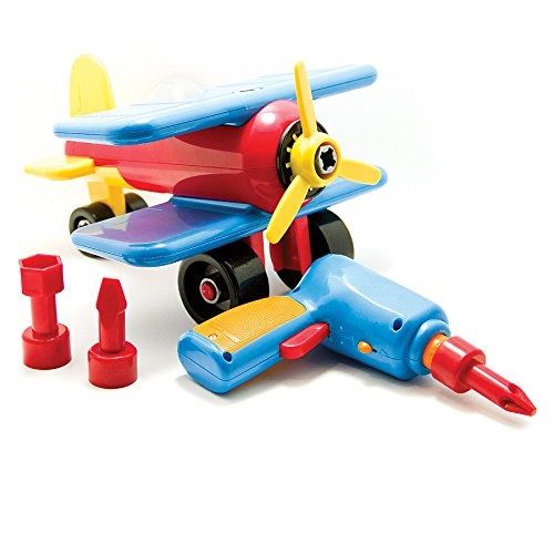 Battat飞机玩具，可拆可建，原价$27.99，现仅售$13.67