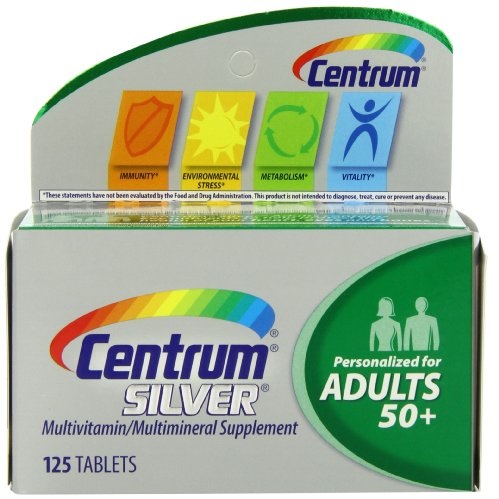 Centrum Silver Adults 50+, 125 Count, only $9.01, free shipping after using Subscribe and Save service