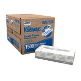 Kimberly-Clark Kleenex 03076 抽取式面巾纸(12盒，每盒125抽)，原价$44.10，现仅售$12.72 免运费