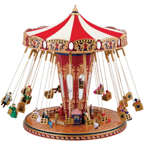 Gold Label World's Fair Swing Carousel Music Box $95.58