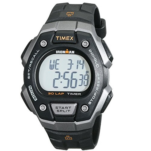 Timex Men's T5K8219J Ironman Classic 30 Digital Display Quartz Black Watch, only $25.49