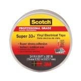 3M COMPANY 6132-BA-100 Plastic Electrical Tape, 3/4 x 66-Inch, Black,$3.27 & FREE Shipping on orders over $49