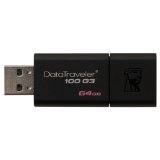 Kingston Digital 64GB 100 G3 USB 3.0 DataTraveler (DT100G3/64GB) $22.99 FREE Shipping on orders over $49