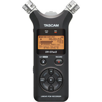 Tascam DR-07mkII Portable Digital Audio Recorder, only $84.99, free shipping
