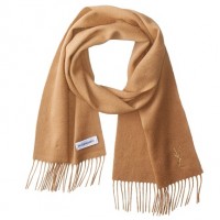 国际知名奢侈品牌Yves Saint Laurent圣罗兰羊毛围巾特卖，只要$53.99