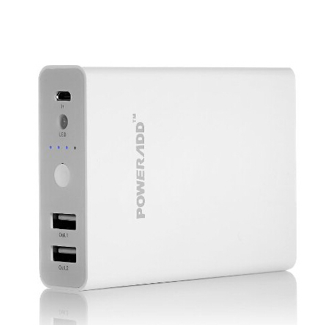 Poweradd™ Pilot X3 10400mAh Dual-Port Portable Charger, $15.99(after using coupon code) & FREE Shipping on orders over $49