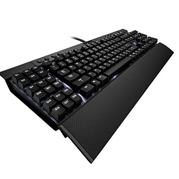Corsair Gaming K95 Mechanical Keyboard with Back-Lit White LED, Cherry MX Red (CH-9000081-NA),$129.99 & FREE Shipping